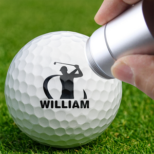 Custom Name On Golf Ball Stamp For Golfer TH10 896993