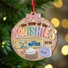 The Year of the Squishes 2-Layer Wood Ornament Christmas Gift HO82 903780