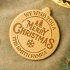 Personalized We Wish You A Merry Christmas Cookie Stamp - Holiday Baking Gift For Family LM32 670517