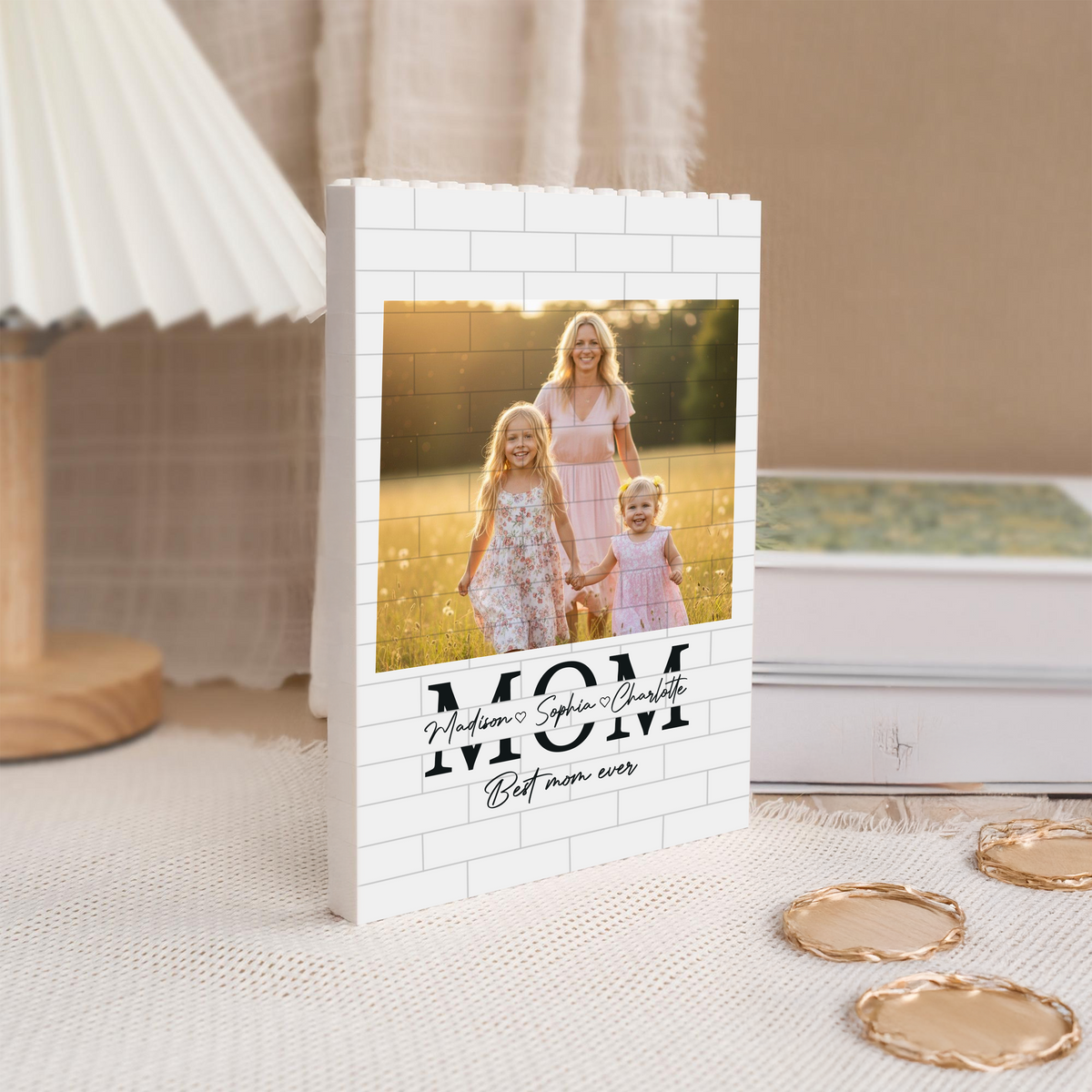 Custom Photo Best Mom Ever Building Block CH07 910728