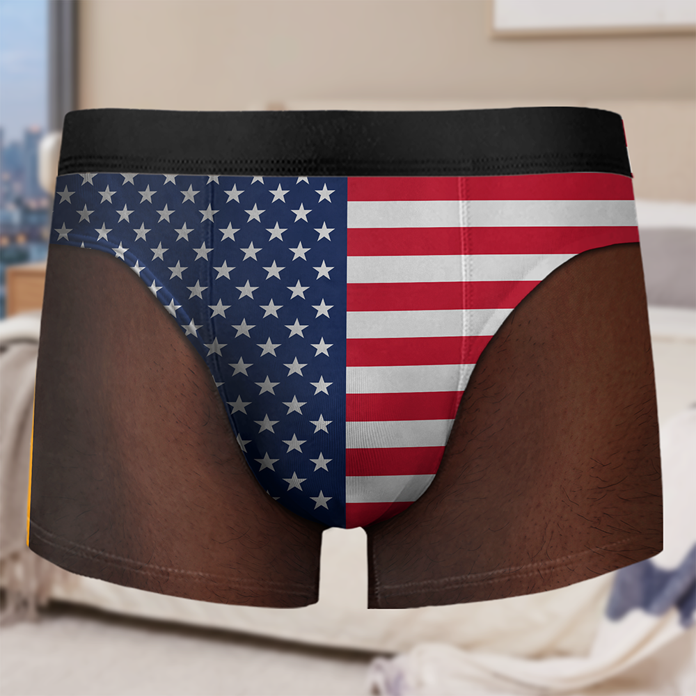 Personalized Funny Patriotic America Flag Freedom Boxers LM32 669545