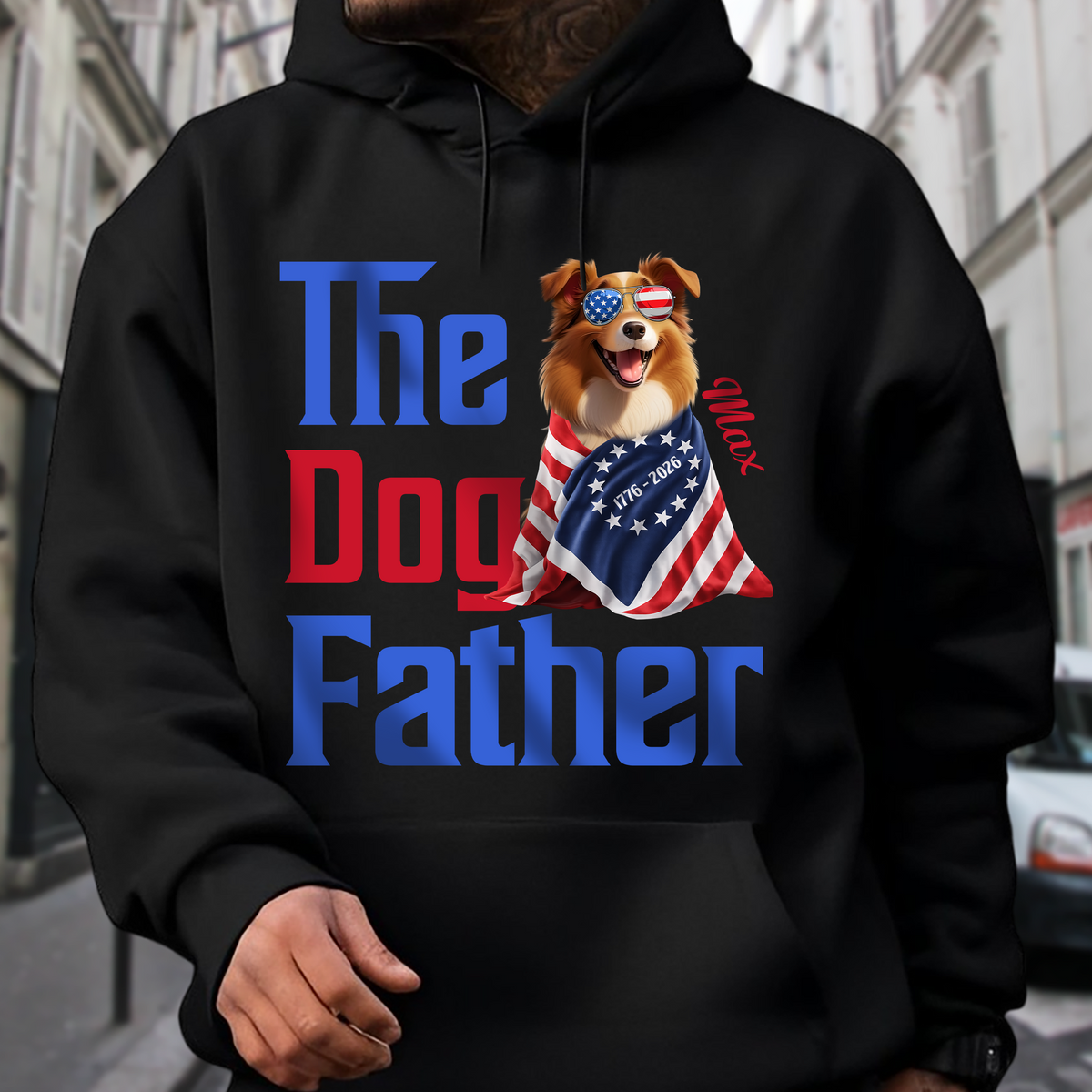 Personalized The Dogmother, Dogfather With 250th USA Anniversary Shirt HO82 901218