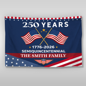 250 Years Semiquincentennial 1776-2026 America House Flag CH07 910184