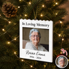 Personalized Memorial Photo In Loving Memory Christmas Building Blocks Ornament CH07 180446
