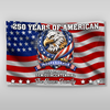 Custom Family Name 250 Years Of American Semiquincentennial Anniversary Banner House Flag TH10 898409