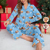 Custom Dog Face And Paw - Personalized Custom 3D Inflated Effect Pajamas CH07 899696