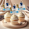 Custom Photo Sport King Decoration Cupcake Toppers LM32 893343