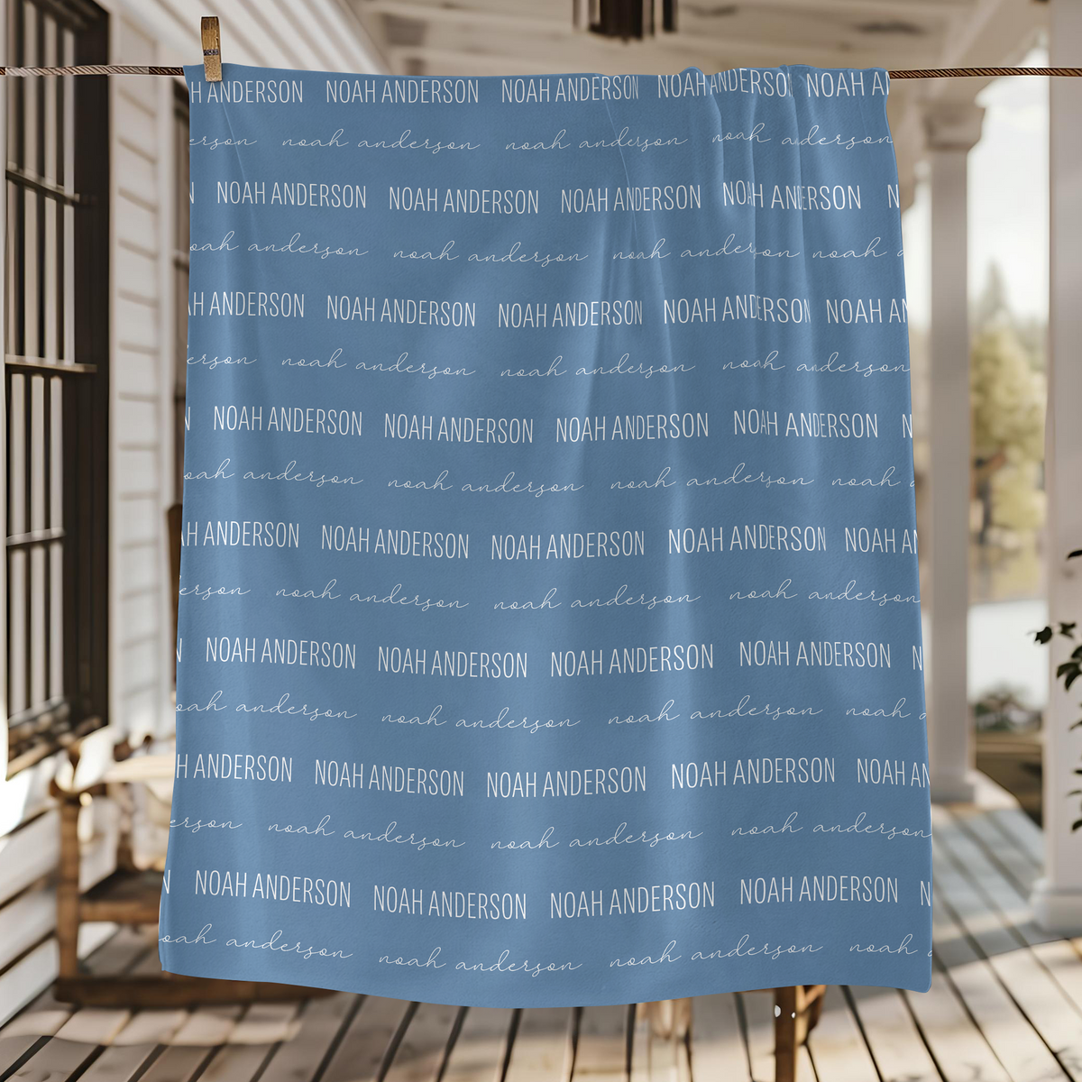 Personalized Photo & Name Blanket for Kids, Soft Fleece Blanket, Newborn Baby Shower Gift, Nursery Blanket LM32 669515