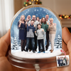 Custom Family Photo Acrylic Snow Globe TH10 896499