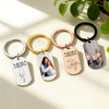 Custom Photo I Love You Mom Holding Hands Metal Keychain CH07 911180