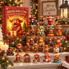 24 Days Christmas Highland Cow Advent Calendar 2026, Figurines Farmhouse Holiday Decor LM32 670173
