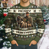 Custom Photo Duck Hunting Lovers Ugly Sweater LM32 897243