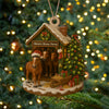 Custom Name Horse Farm Wood Ornament – Christmas Gifts for Women & Men LM32 895613
