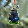 Personalized Name Light Golf Bag 2025 Acrylic Ornament Gift for Golfer LM32 897525