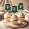Custom Photo Class of 2026 Cupcake Toppers Graduation Party Decor Gift CH07 895334