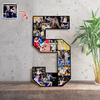 The Photo Collage And Wood Frame For Seniors And Birthdays For Volleyball Lover TH10 896519