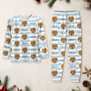 Custom Dog Cat Face Paw Pattern Sleepwear, Personalized Pet Lovers Christmas Gift TH10 170885