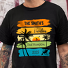 Custom Family Vacation Shirts 2025 – Personalized Family Trip Dark Shirts LM32 893817