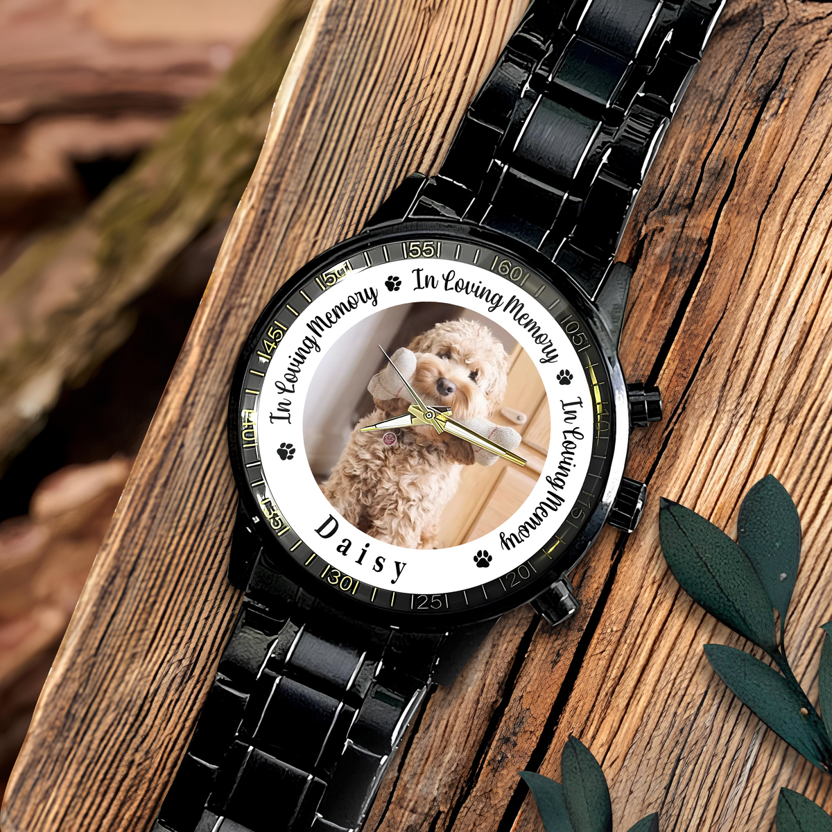 Custom Pet Memorial Photo - Personalized Men's Watch Gift For Dog Cat Lovers TH10 894261