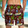 Custom Face All Over Print Beach Short Personalized Retirement Gift for Dad LM32 893499