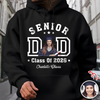 Custom Senior Mom Dad Class of 2026 Graduation Dark Shirt HO82 901564