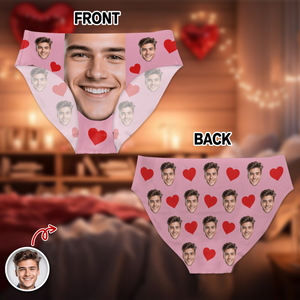 Custom Funny Husband Boyfriend Face Underwear For Women CH07 910094