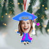 Custom Funny Face Graduation Acrylic Ornament HA75 892710