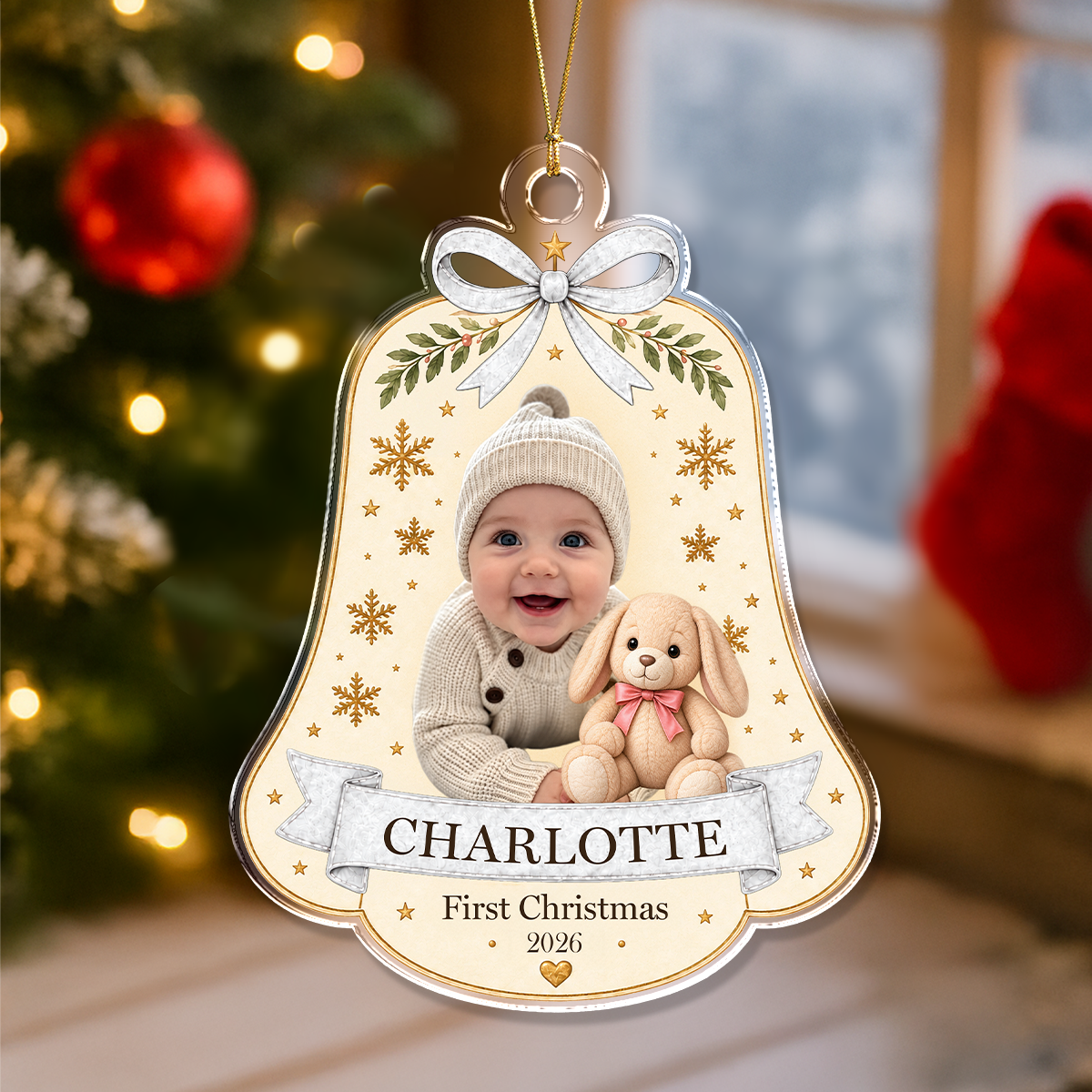 Personalized Baby’s First Christmas Acrylic Ornament LM32 669869