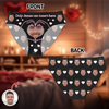 Custom Photo Only Him Underwear Women Briefs Funny Valentine Gift HA75 920040