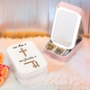 Personalized Being Your Mother Was A Gift Makeup box with LED LM32 893319