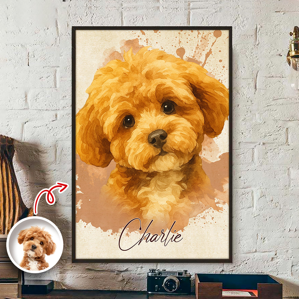 Custom Pet Photo Memorial Sympathy Gifts Picture Frame For Dogs, Cats Lover TH10 894949