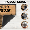 Custom Photo Welcome To Dog House Dog Vintage Doormat HA75 921900