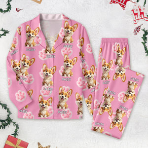 Custom Cute Dog 3D Pajamas Personalized Gifts For Dog Lovers CH07 899274