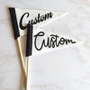 Custom Name Class Of 2026 Congrats Grad Mini Pennant - Graduation Party Centerpiece LM32 899293
