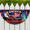 Celebrating USA 250th Birthday Non Fan Flag 250 Years Of Freedom Flag CH07 911972