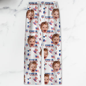 Custom Photo 4th of July Pajamas Independence Day Gifts CH07 896098
