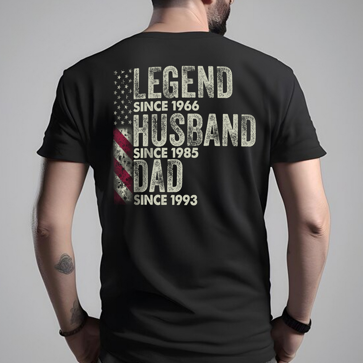 Personalized Legend Husband Dad Grandpa Back Shirt TH10 892937