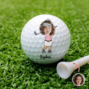 Custom Funny Face Golf Ball Perfect Gift for Golf Lovers HA75 898556