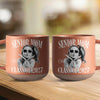 Custom Retro Senior Mom 2027 Pottery Mug - Personalized Class of 2027 Gift, Proud Family Gift HA75 922084