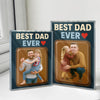 Custom Photo Dad And Kid Action Figure Acrylic Block Plaque, Unique Keepsake HO82 894000