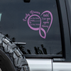 Until I See You Again Personalized Memorial Car Window Decal Sticker HA75 920004