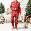 Custom Photo Merry Fishmas Onesie Pajamas Christmas Gift For Fishing Lovers, Fisherman HA75 898254