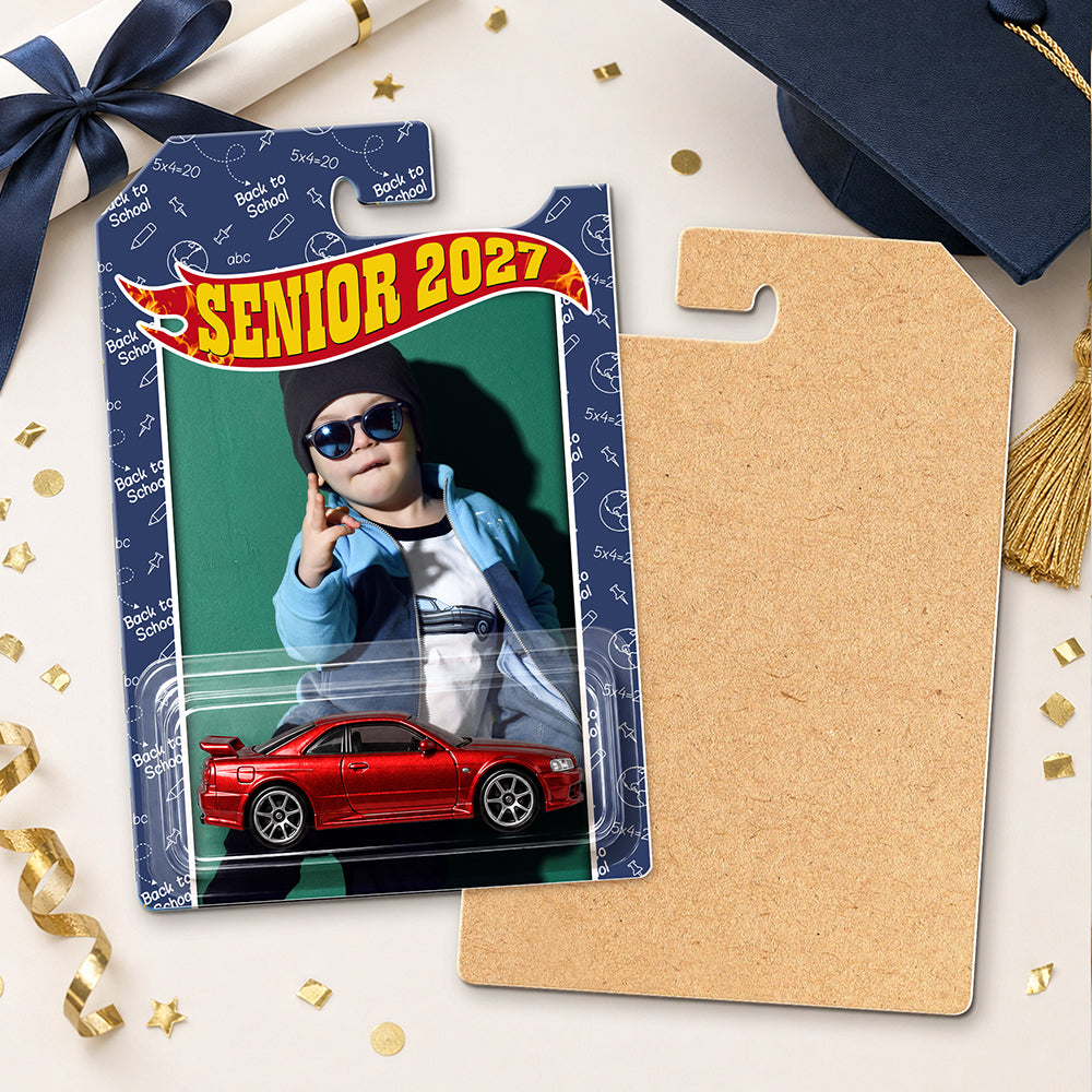 Custom Photo Senior Class Of 2027 Wheels - Personalized Graduation Keepsake CH07 180332