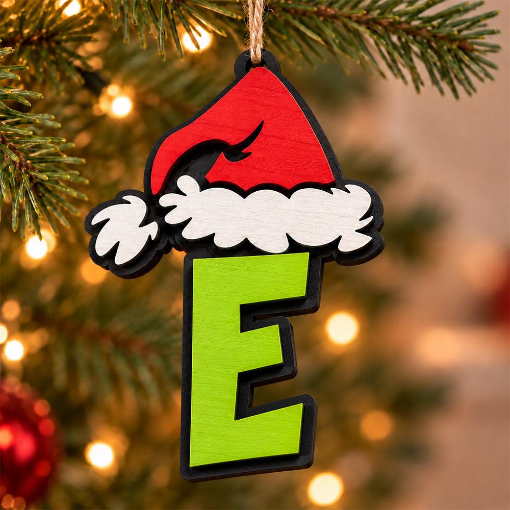 Personalized Name Layered Wood Ornament Christmas Decor HA75 919370