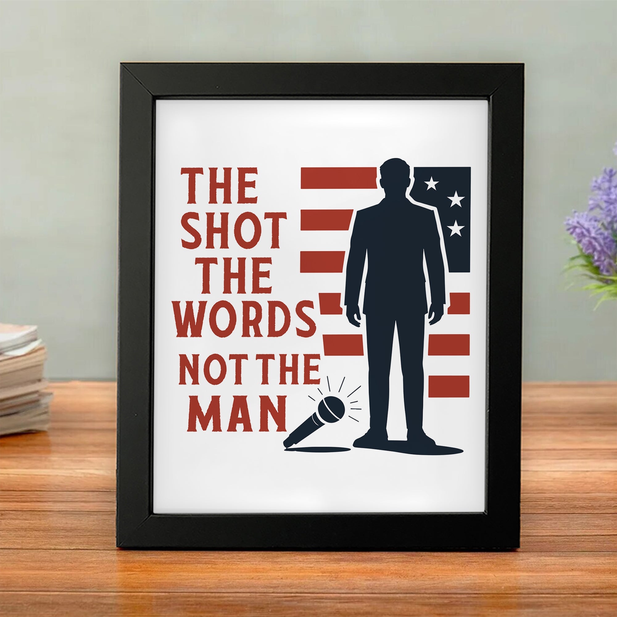 Pray For Charlie Kirk Liberty And Human Rights Picture Frame HO82 65754