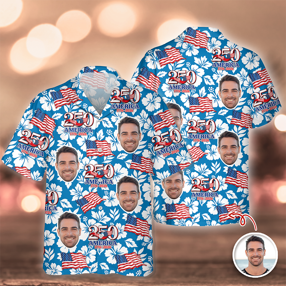 Custom Photo 250th America Hawaii Shirt TH10 169053
