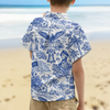 America 250th Anniversary 1776-2026 Toile De Jouy Style Kid Hawaii Shirt TH10 169407