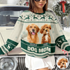 Custom Photo Dog Pawlidays - Personalized Christmas Ugly Sweatshirt CH07 896616