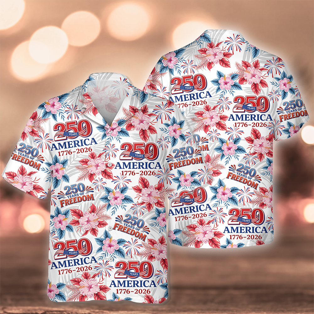 250 Years Of America 1776-2026 Hawaiian Shirt CH07 911060