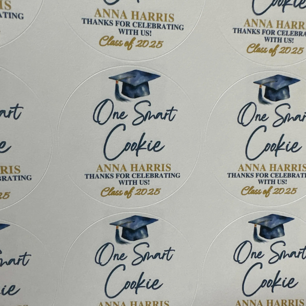 One Smart Cookie 2026 Graduation Labels & Bags HO82 902234